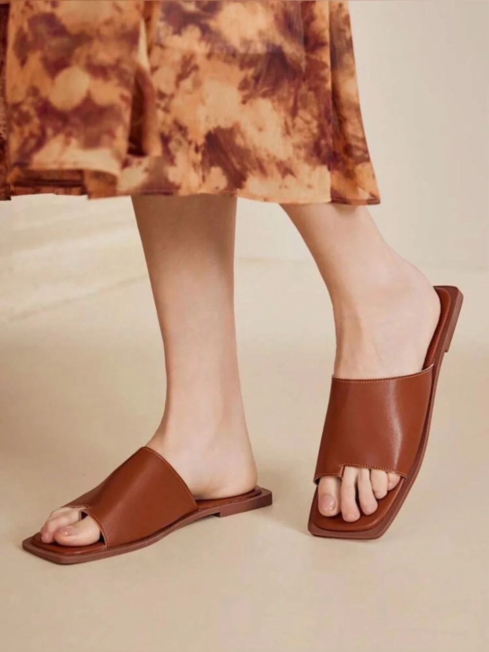 MOTF Black Slide Sandals - Picture 2 of 6